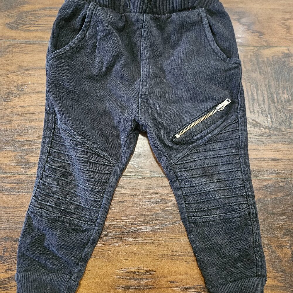 Zara Baby Moto Joggers Baby Boy size 24M